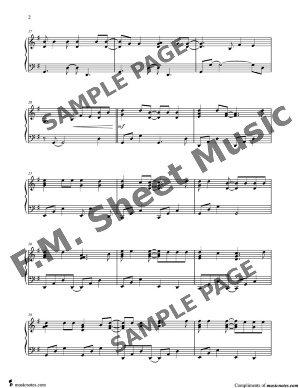 Pork and Beans (Intermediate Piano) By Weezer F.M. Sheet